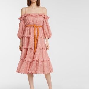 Zimmermann Tiered Off the Shoulder Dress l Size 1 (S)